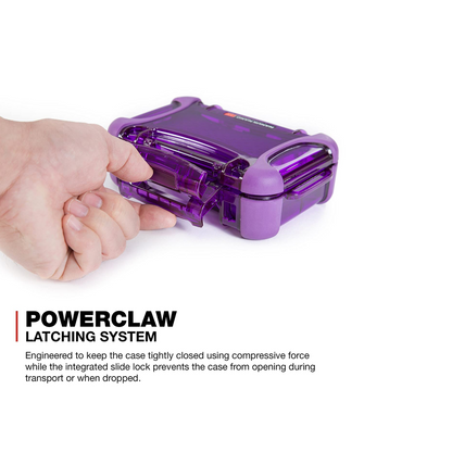 Nanuk Nano 320 Protective Hard Case - Purple