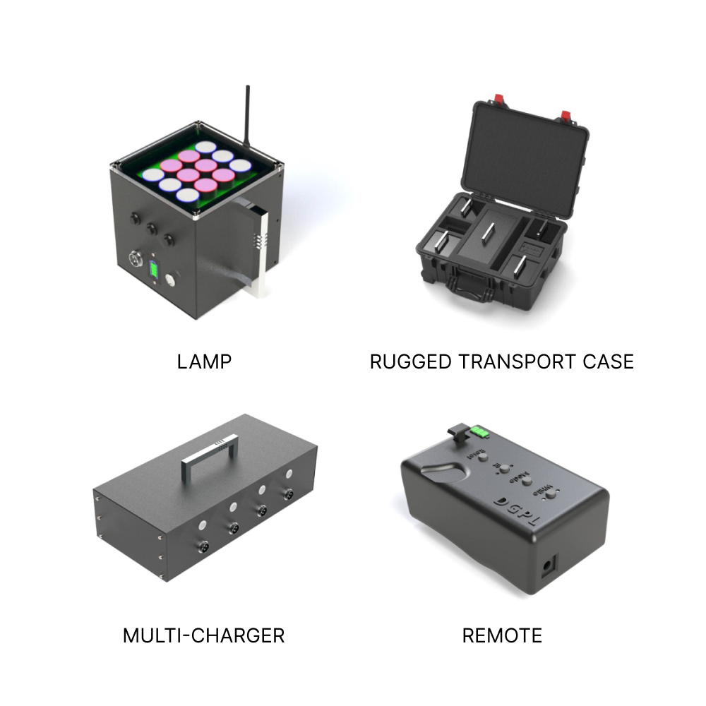 Remote Control Portable IR NVG Helipad Light