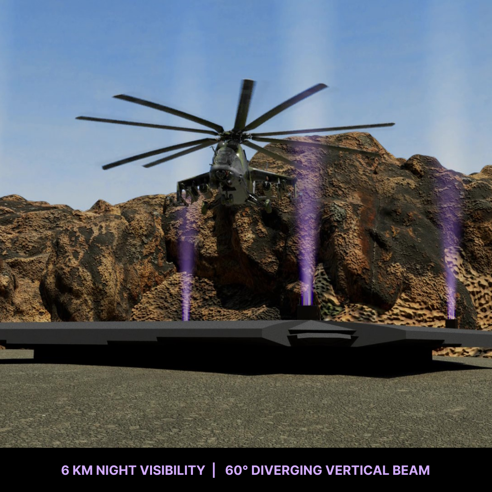 Remote Control Portable IR NVG Helipad Light