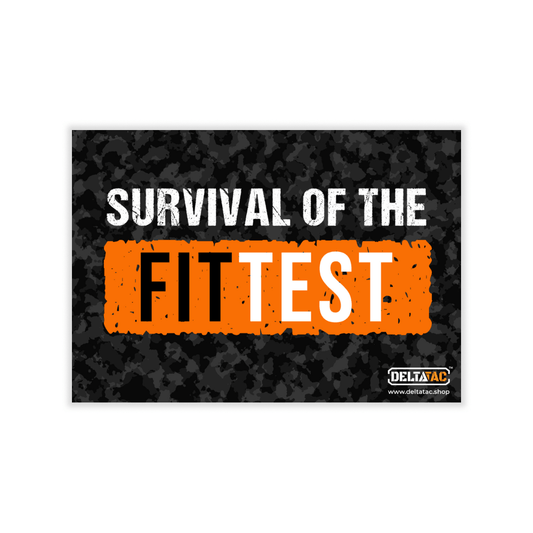 Survival of the Fittest Sticker - Pack of 3