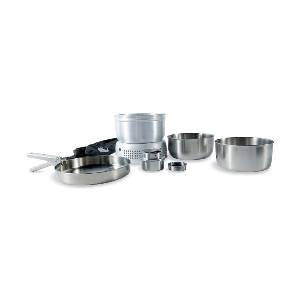 Tatonka Multi Set + Alcohol Burner Camping Cooking Set