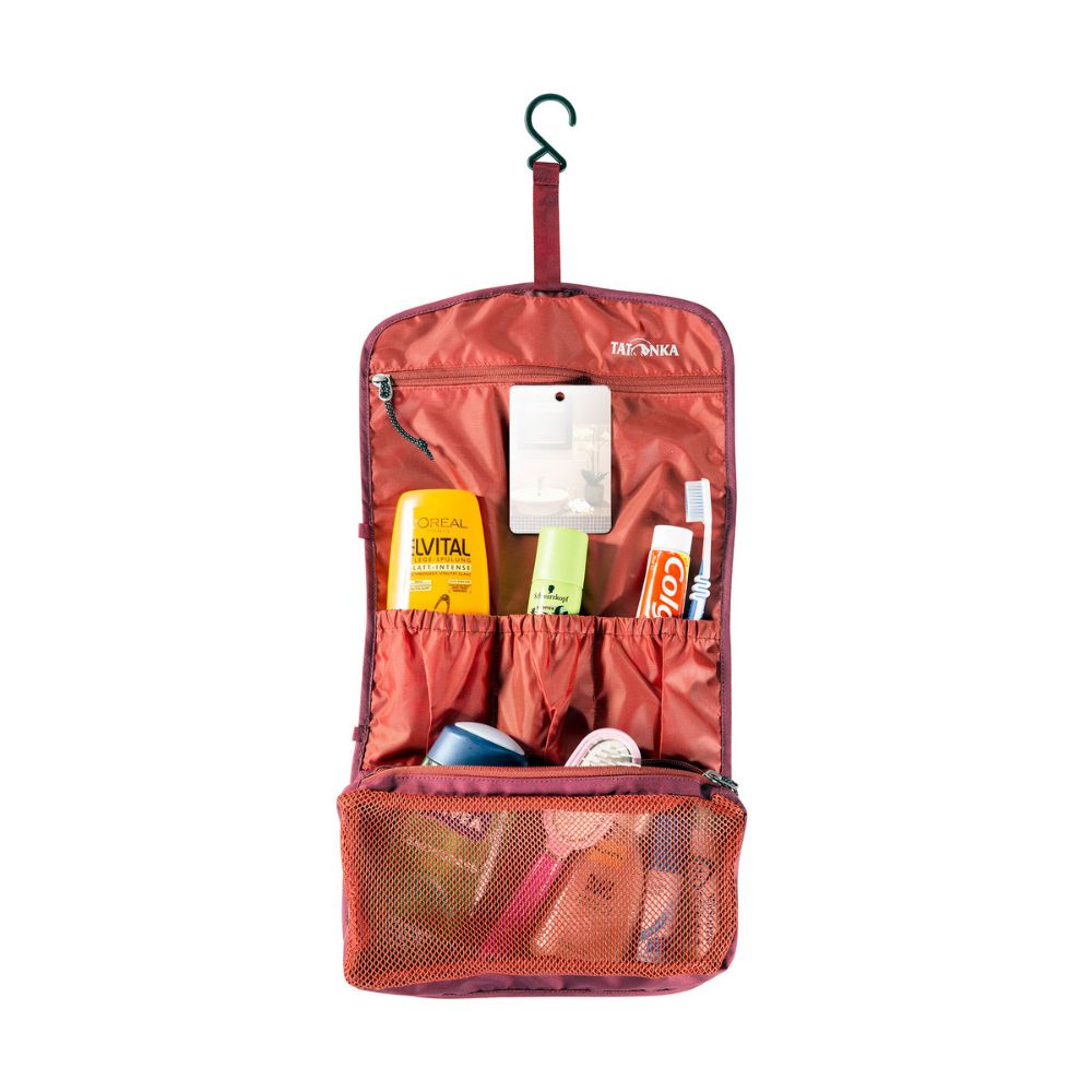 Tatonka Small Travelcare Wash Bag - Bordeaux Red