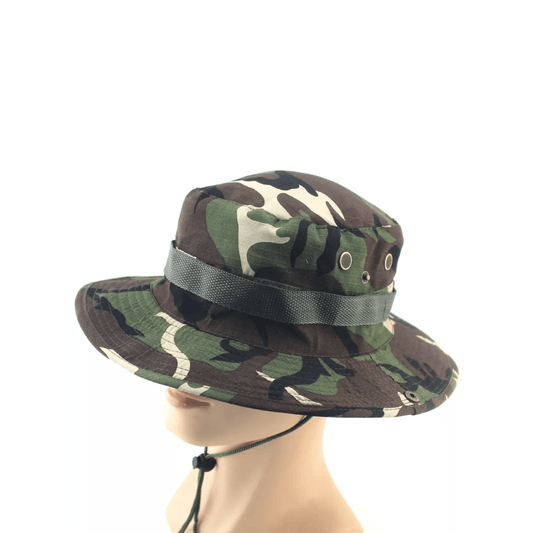 Tactical Woodland Camo Boonie Hat