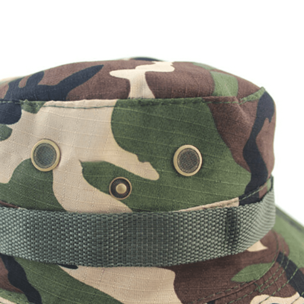Tactical Woodland Camo Boonie Hat