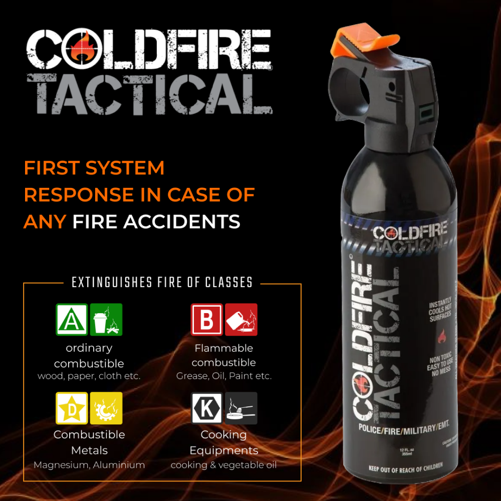 Coldfire Tactical Fire Suppressor - deltatacstore