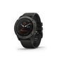 Garmin Fenix 6X Pro Solar - Titanium Carbon Gray DLC with Black Band