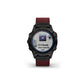 Garmin Fenix 6 Sapphire - Black DLC with Heathered Red Nylon Band