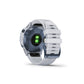 Garmin Fenix 6 Pro Solar - Mineral Blue with Whitestone Band