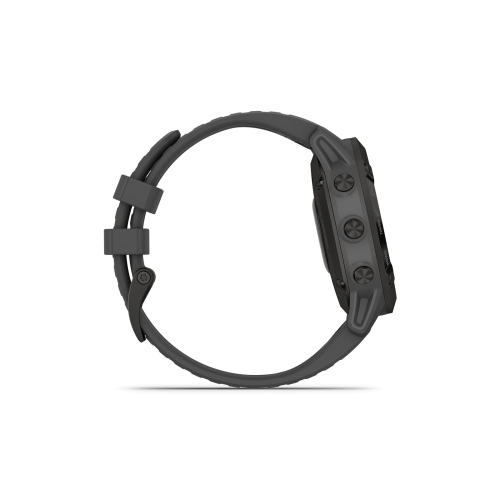 Garmin Fenix 6 Pro Solar - Black with Slate Gray Band