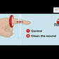 T-Ring - Finger Cut Kit (Medical Finger Ring Kit / Finger Tourniquet for Fingers and Toes)