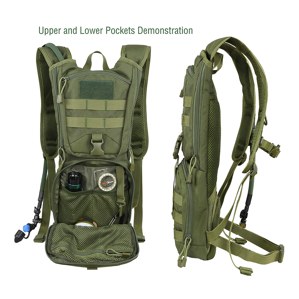 Mirage Green Hydration Bag and Bladder 