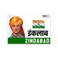 Bhagat Singh Inquilab Zindabad Stickers