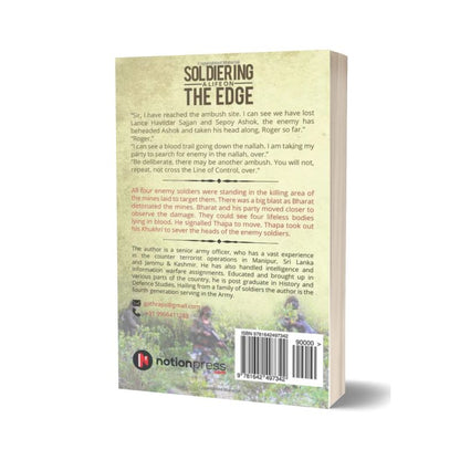 Soldiering: A Life on the Edge  by P S GOTHRA Paperback Edition - deltatacstore