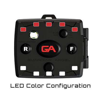 Guardian Angel Micro Series Wearable Safety Light - Red/White