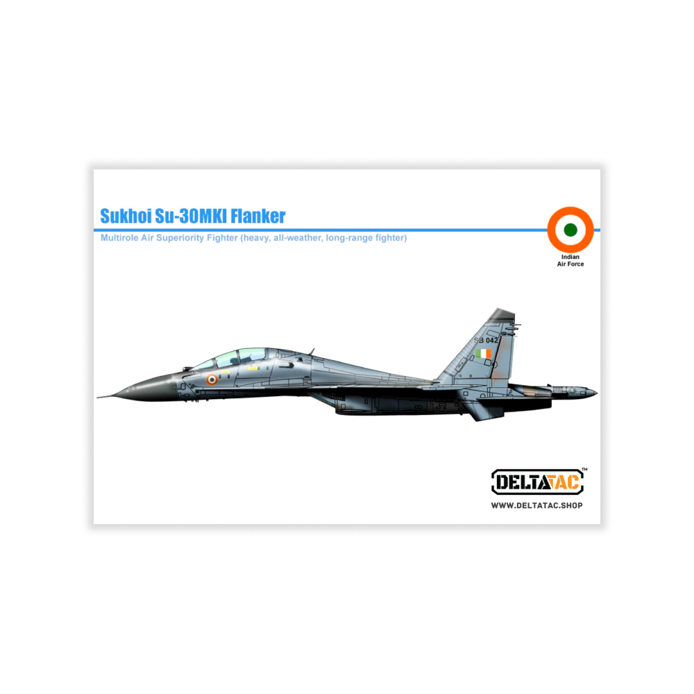 Sukhoi Su-30 MKI Flanker Stickers 