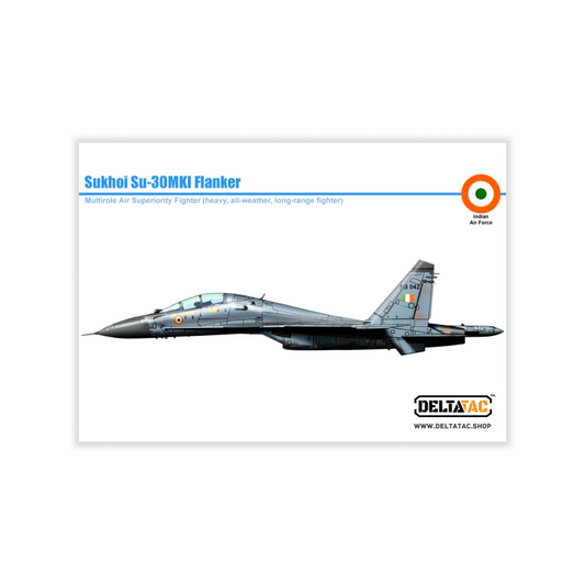 Sukhoi Su-30 MKI Flanker Stickers 